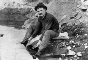 Gold Panning in the National Forest